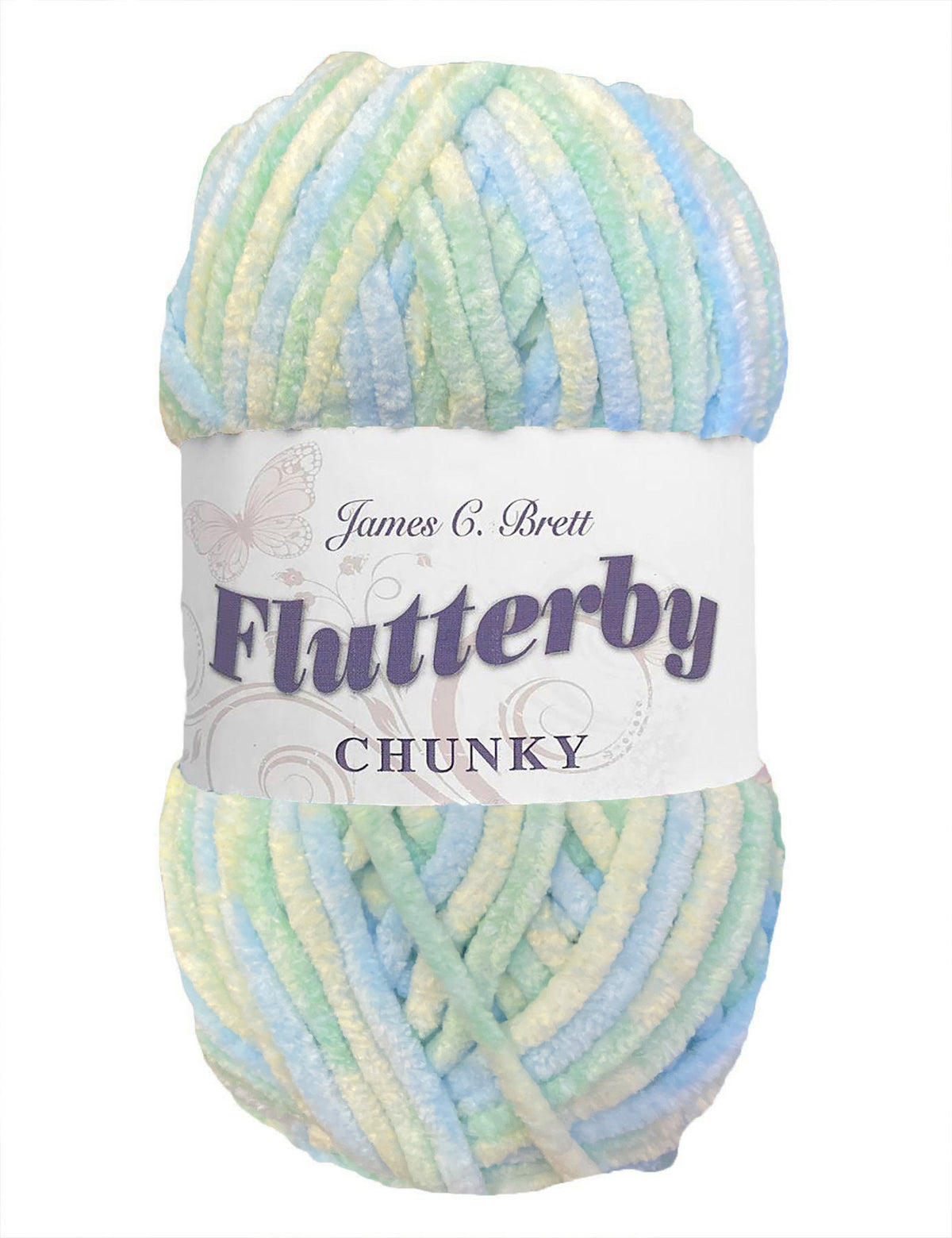 James C Brett Flutterby Chunky (B60) chenille yarn - 100g