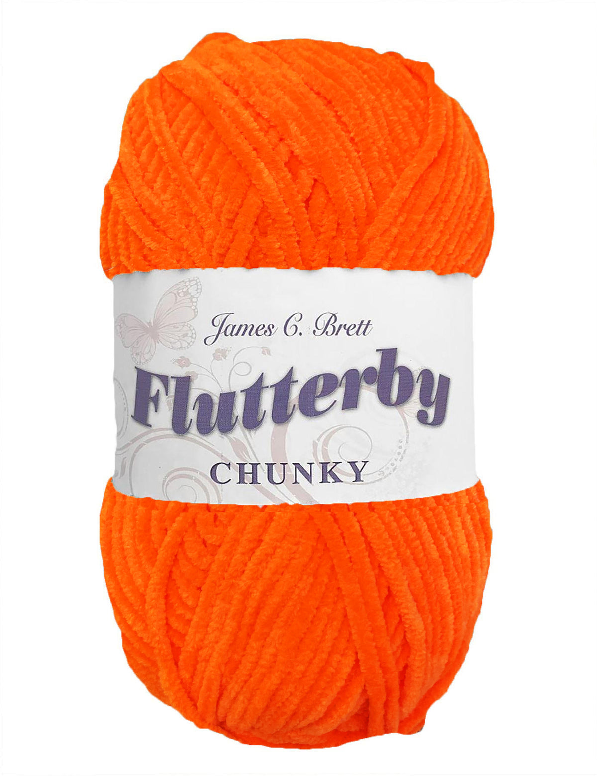 James C Brett Flutterby Chunky (B65) chenille yarn - 100g