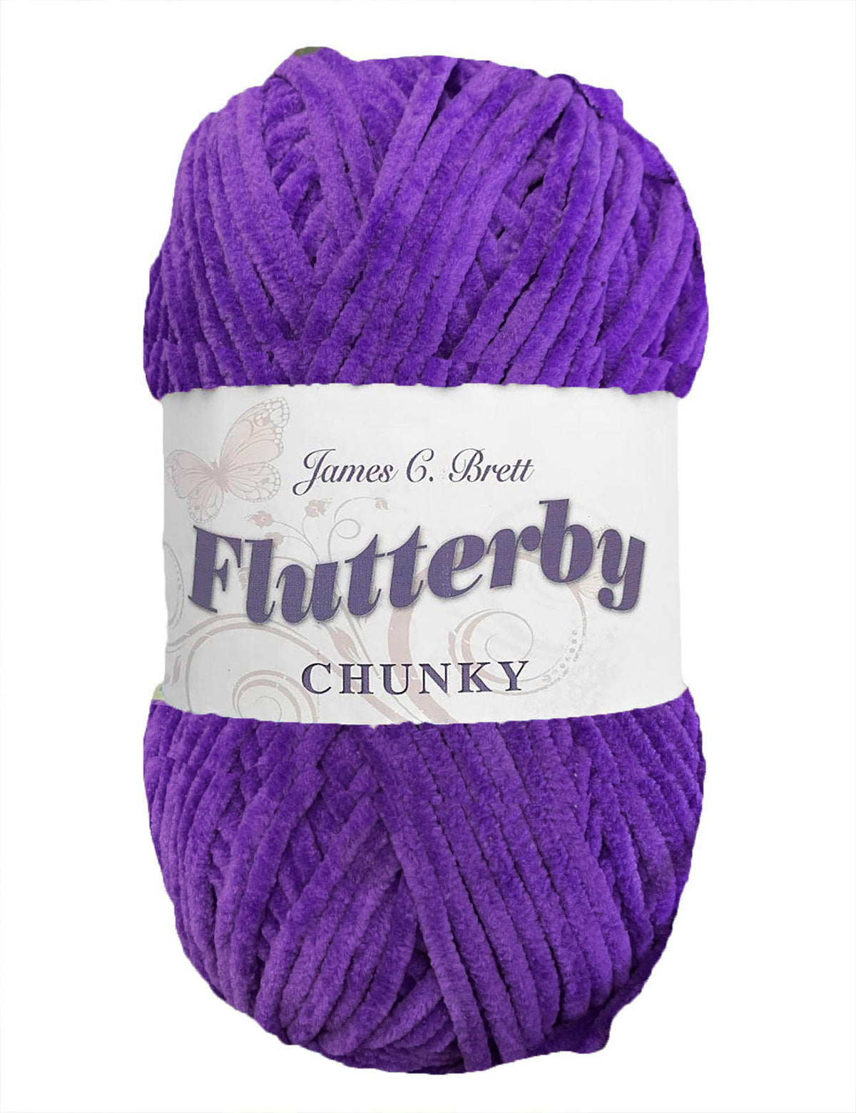 James C Brett Flutterby Chunky (B66) chenille yarn - 100g