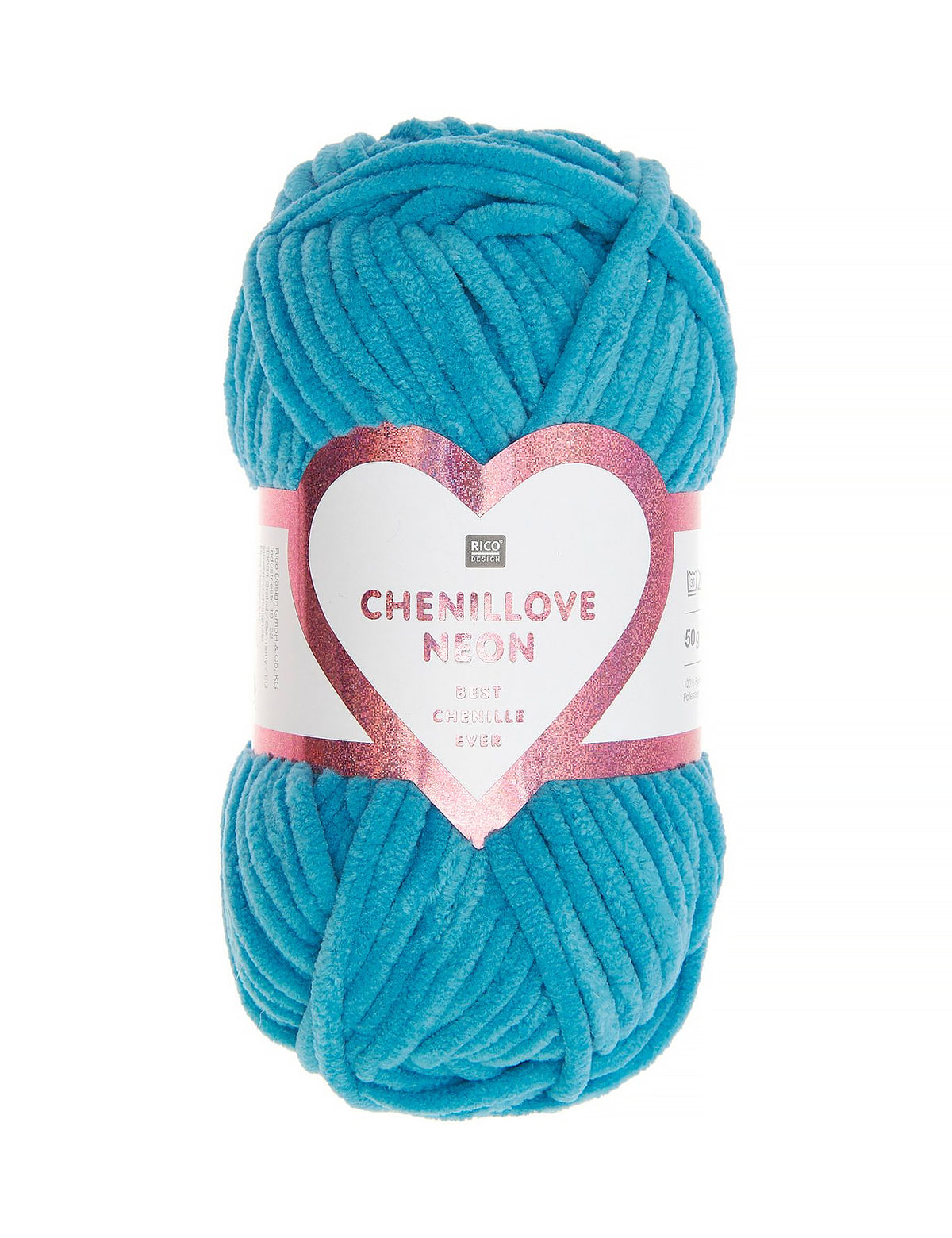 Rico Creative Chenillove Neon Blue (50g)